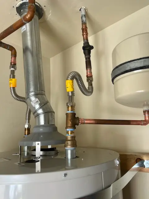 Water heater installation and plumbing repair in Woodchoppertown